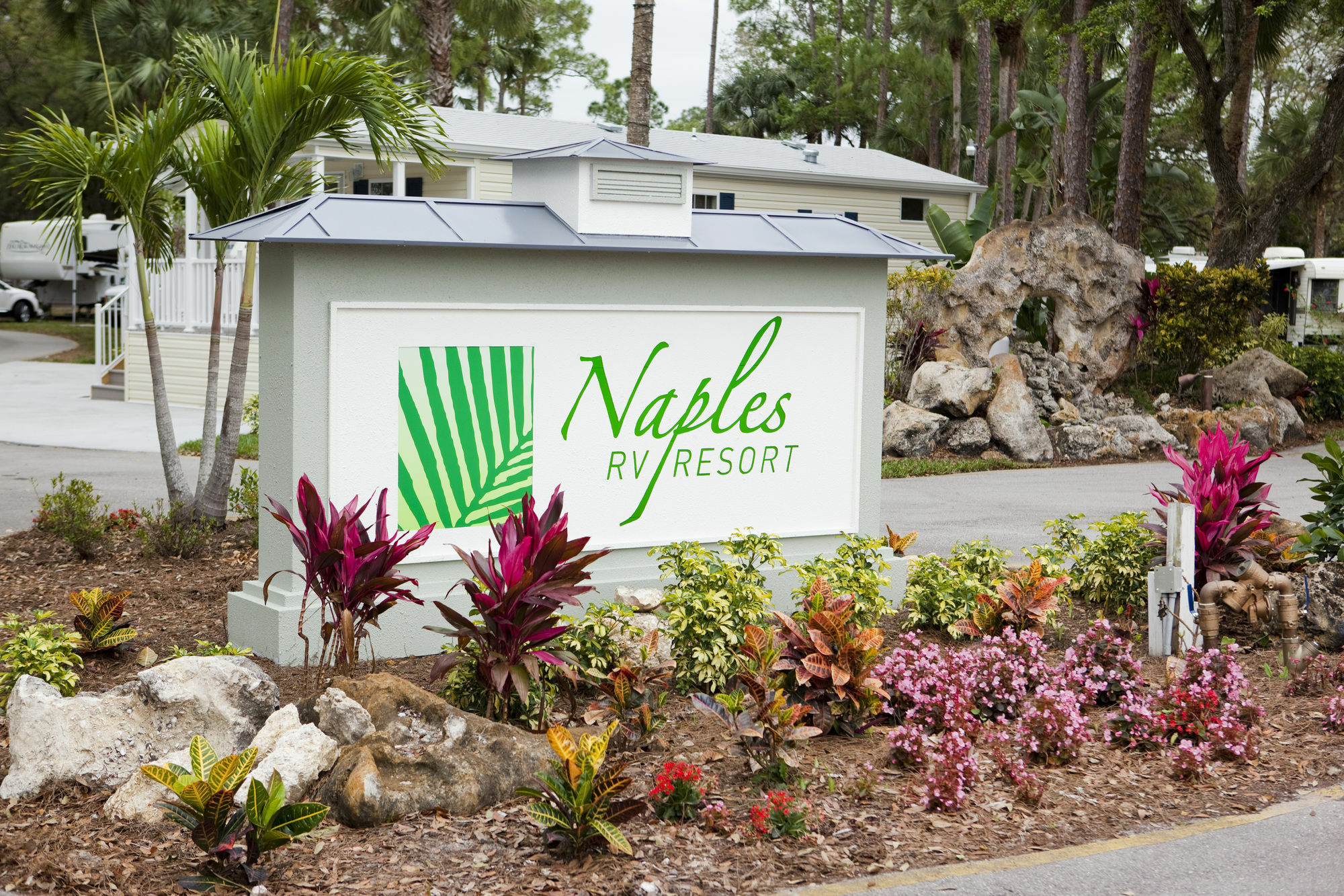 Naples Rv Resort Naples Manor Luaran gambar